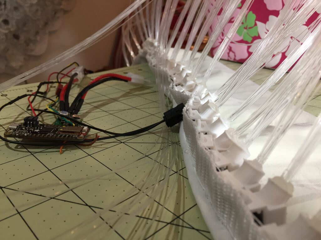 dress tech close up
