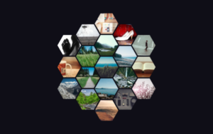 Honeycomb layout
