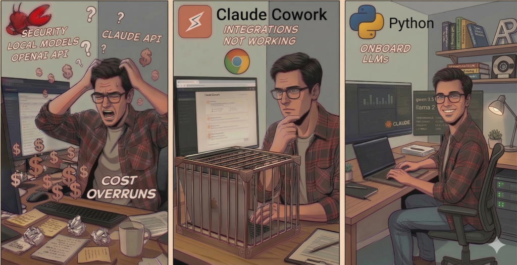 the claw, the cowork, and the the code